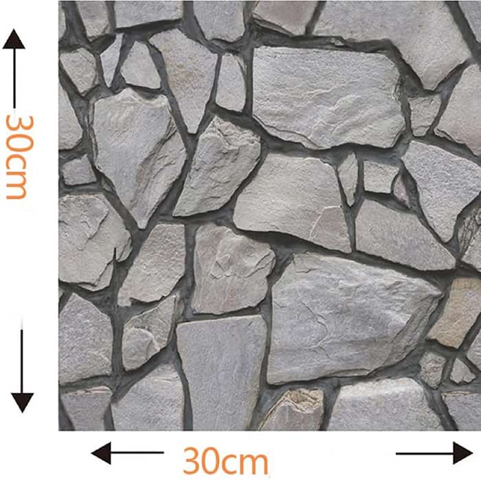RocksWall, trodimenzionalne naljepnice za zid s efektom stijene (10 kom.) (1+1 GRATIS) - Image 10