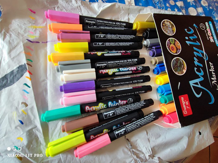 AcrylicMarkers, akrilni markeri (24 kom) - Image 9