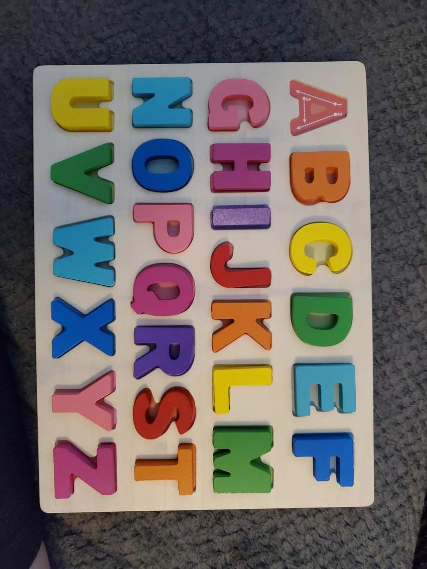 AlphabetPuzzle, drvena slagalica sa slovima - Image 5
