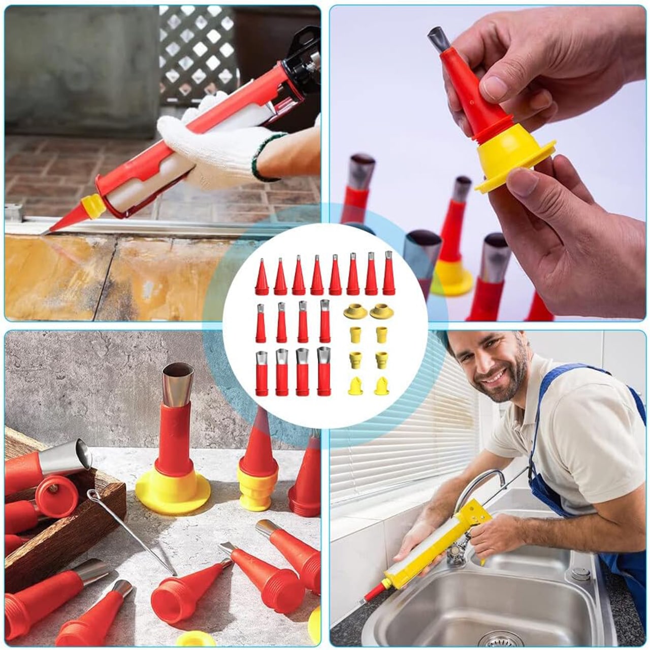 ApplicNozzle, set od 22 komada mlaznica za miješanje i brtvljenje - Image 2
