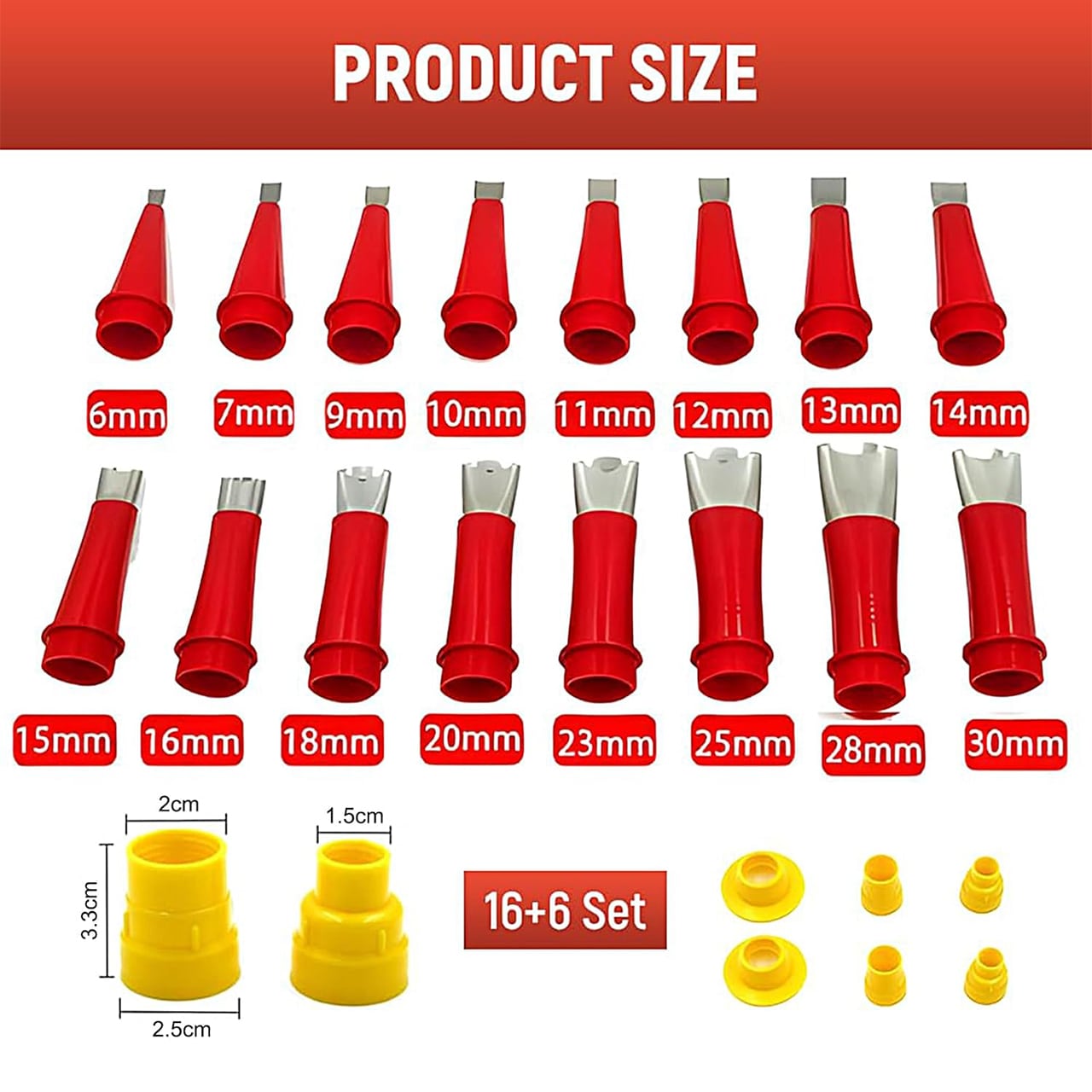 ApplicNozzle, set od 22 komada mlaznica za miješanje i brtvljenje - Image 4
