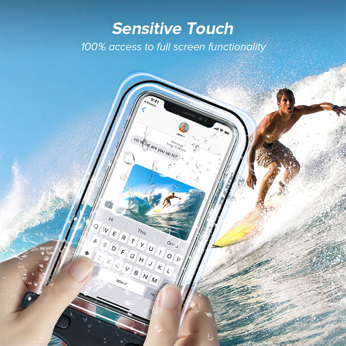AquaBag, prozirna vodootporna maskica za mobitel - Image 6