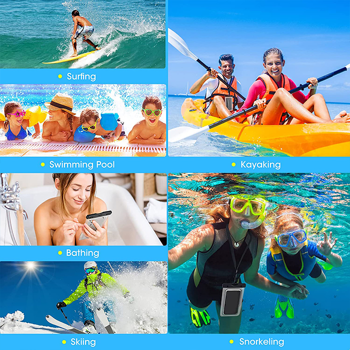 AquaBag, prozirna vodootporna maskica za mobitel - Image 9