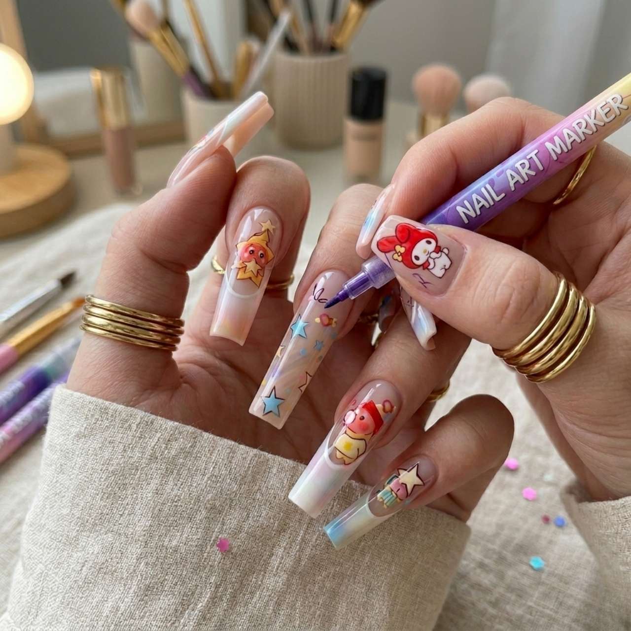 Set obojenih olovaka za oslikavanje noktiju, ArtNails - Image 3