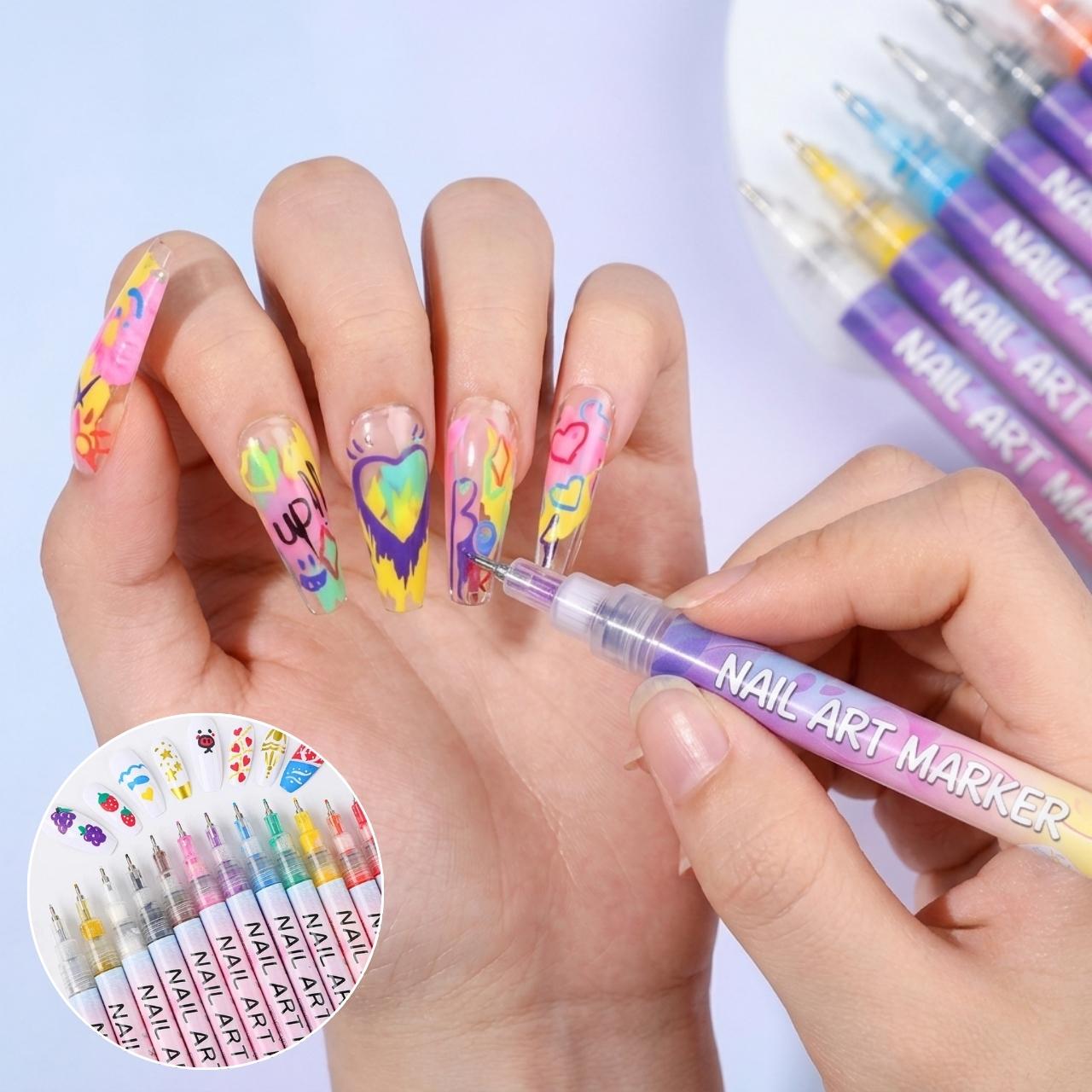 Set obojenih olovaka za oslikavanje noktiju, ArtNails - Image 10