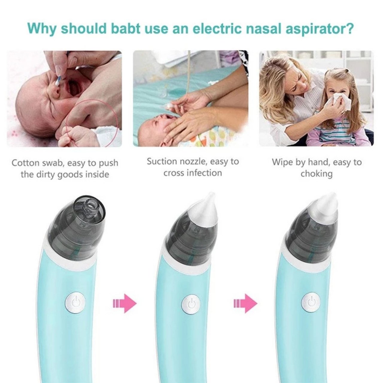 Aspirator, nosni aspirator za bebe - Image 4