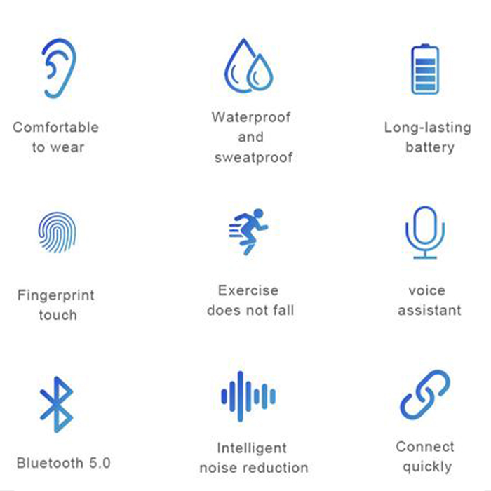 AudioInfinity, bežične bluetooth slušalice otporne na vodu s punjačem - Image 6