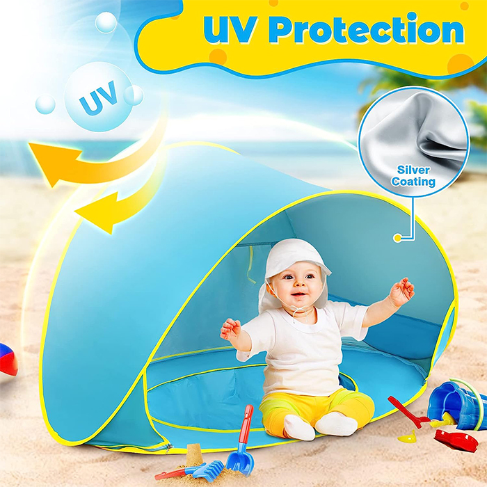 BabyTent, dječji šator s UV zaštitom i bazenom - Image 4