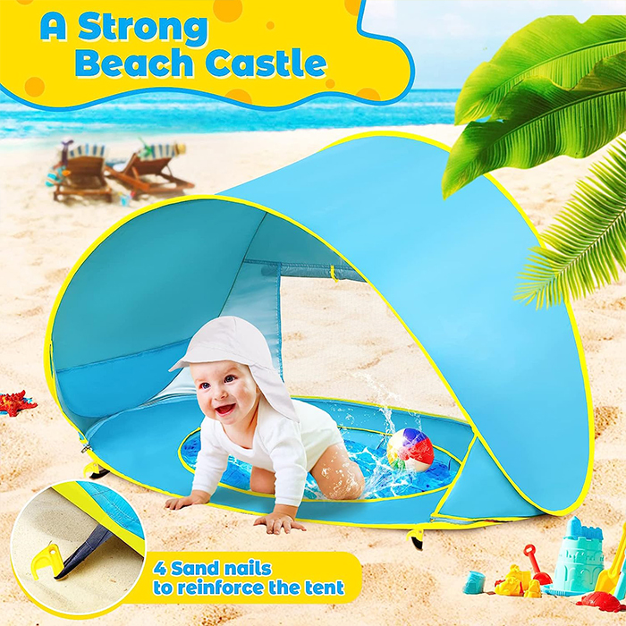 BabyTent, dječji šator s UV zaštitom i bazenom - Image 5