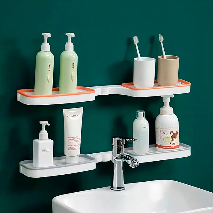BathroomShelf, polica za kupaonicu koja se može postaviti pod kutom od 90° ili 180° - Image 8