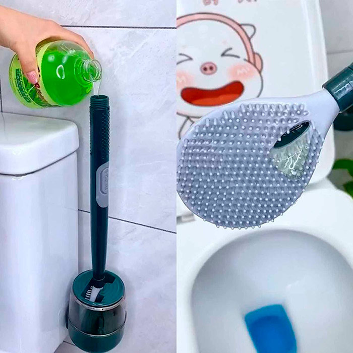 BestBrush, revolucionarna četka za WC s gumbom za doziranje čistača - Image 8