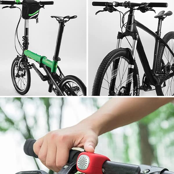 BicycleHorn, elektroničko zvono za bicikl ili skuter s 3 različita zvuka zvonjenja - Image 9