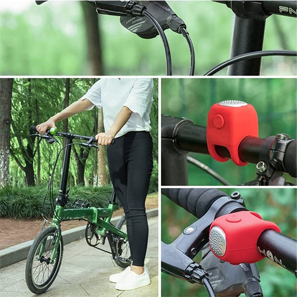 BicycleHorn, elektroničko zvono za bicikl ili skuter s 3 različita zvuka zvonjenja - Image 10
