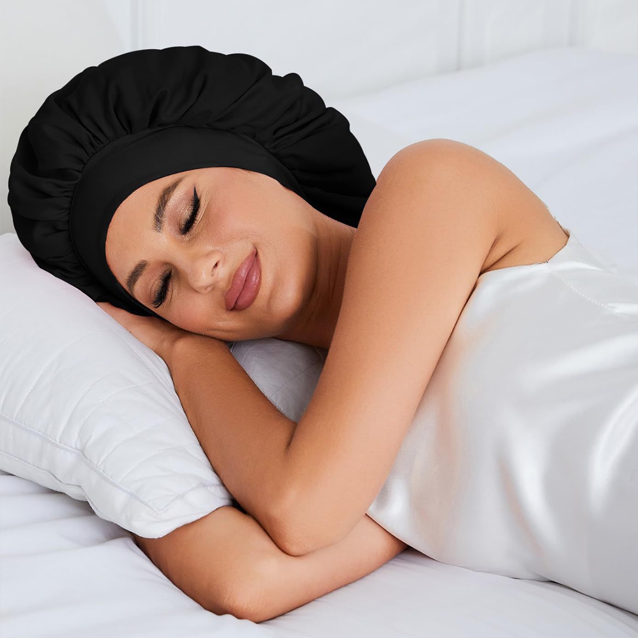 Bonnet, saten kapa za spavanje - Image 2