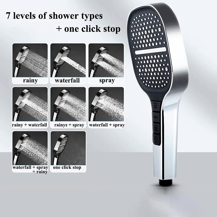 BoostShower, ručka za tuširanje gdje možete kombinirati različite mlaznice vode - Image 5