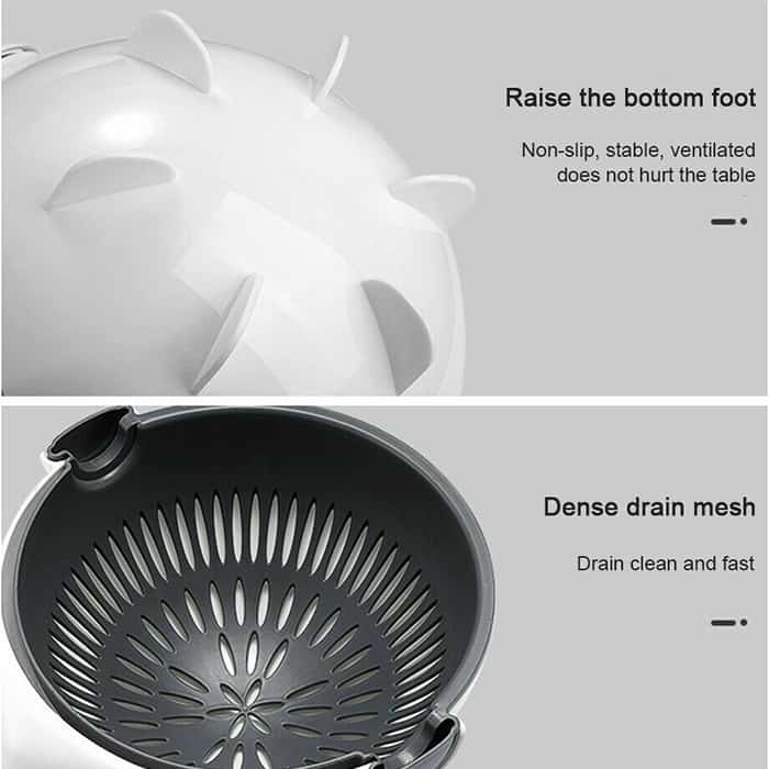 BowlCutter, višenamjenski rezač s dodanim cjedilom i ručnim guljačem - Image 5