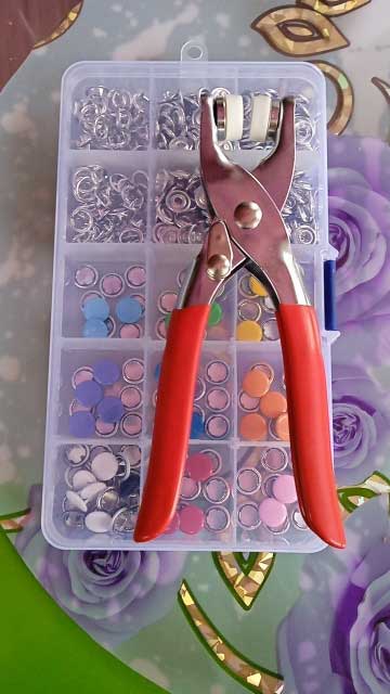 ButtonPliers, profesionalni set za pričvršćivanje gumba - Image 4