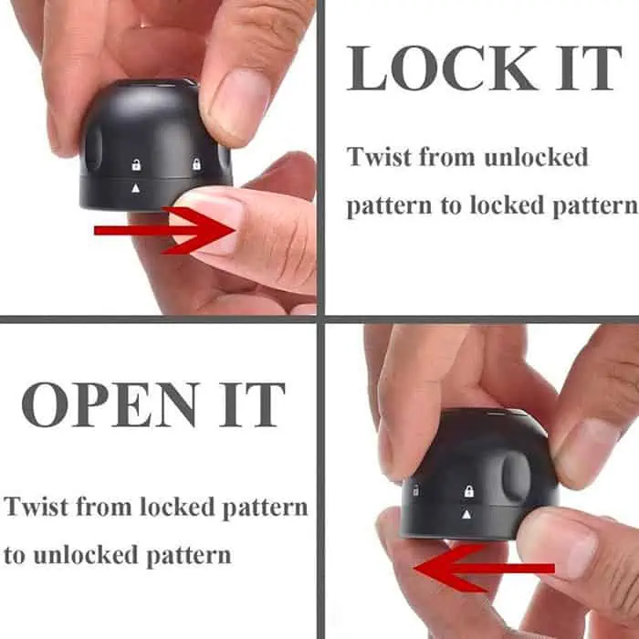 CapLock, vakumski čep za boce (1 za vino + 1 za šampanjac) - Image 3