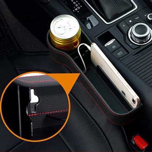 CarBox, 2-dijelni set držača za pohranu u automobilu postavljenih tik do vašeg sjedala - Image 4