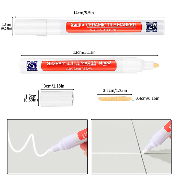 CeramicTilePen, olovka za bojanje fuga - Image 2