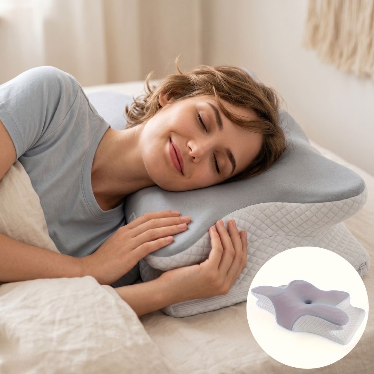 Ergonomski jastuk s memorijskom pjenom, CervicalPillow - Image 5