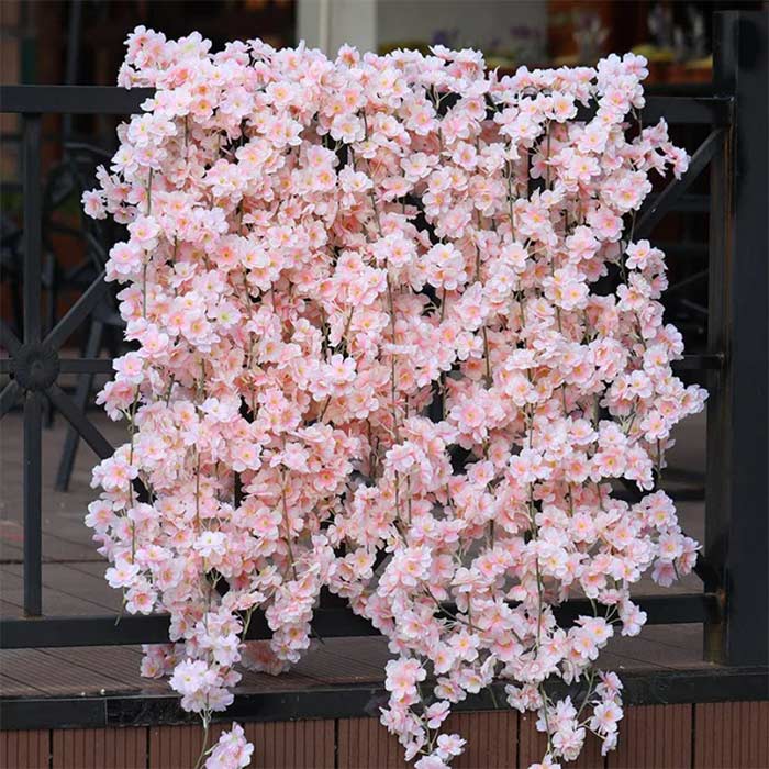Cherry, umjetno cvijeće koje izgleda kao prirodni cvjetovi trešnje (1.8 m) - Image 3