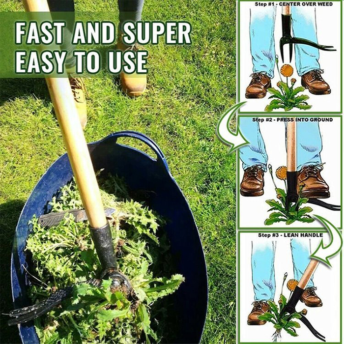 ClawWeeder, alat za uklanjanje korova zajedno s korijenjem – dok stojite! - Image 7