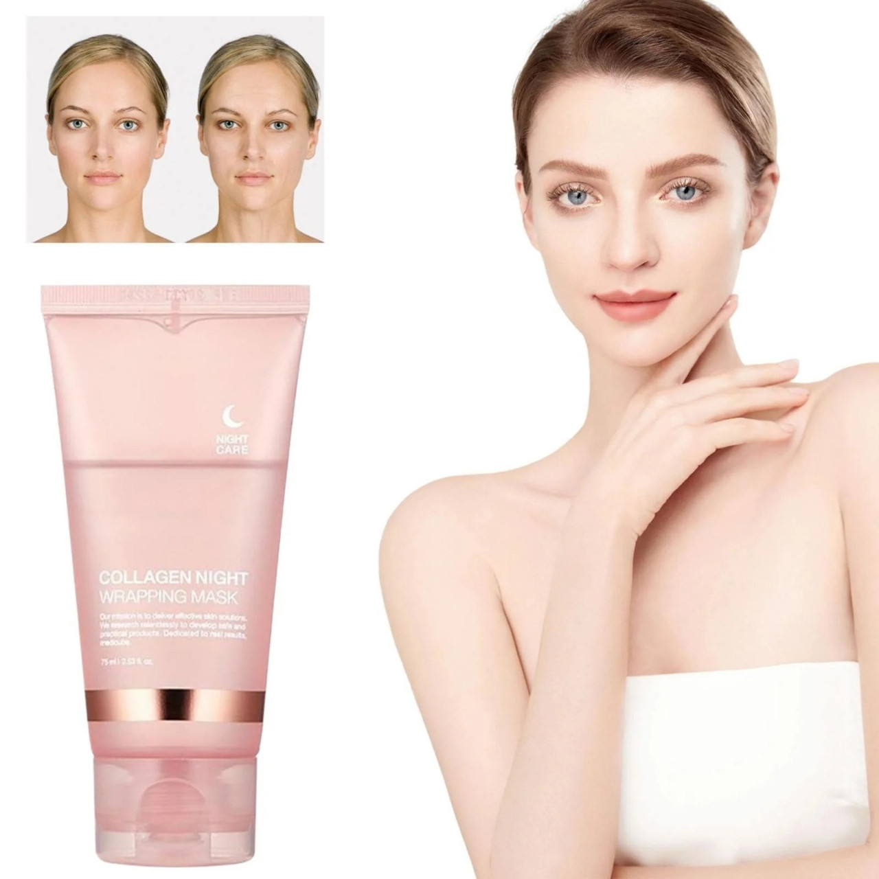 CollagenMask, kolagenska noćna maska za lice s efektom peel-off - Image 10