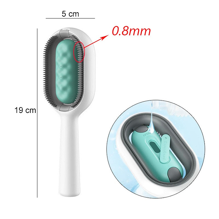 CombBundle, četka za njegu kućnih ljubimaca + 100 dodatnih krpa za četku - Image 9