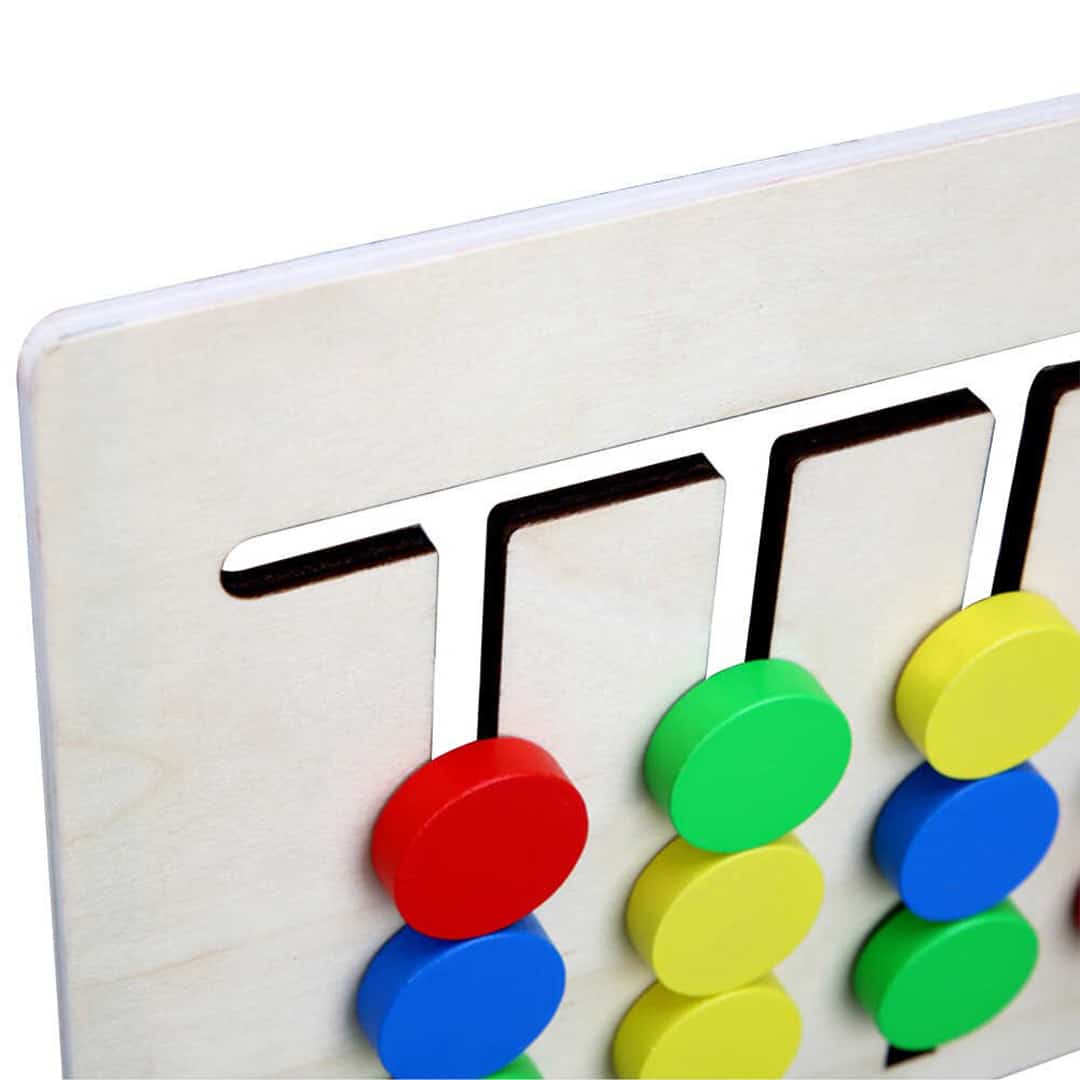 CombinationGame, drvena puzzle za razvoj logičkog razmišljanja (36 zadataka) - Image 6