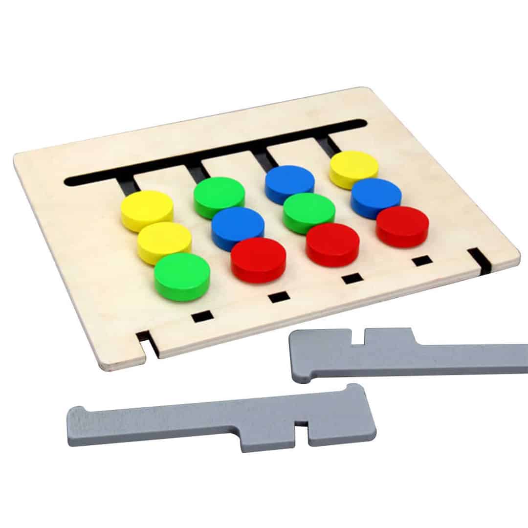 CombinationGame, drvena puzzle za razvoj logičkog razmišljanja (36 zadataka) - Image 7