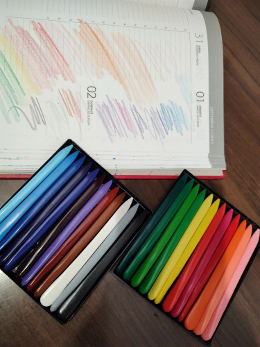 Crayons, kompaktni voskasti kreda (24 komada) - Image 10