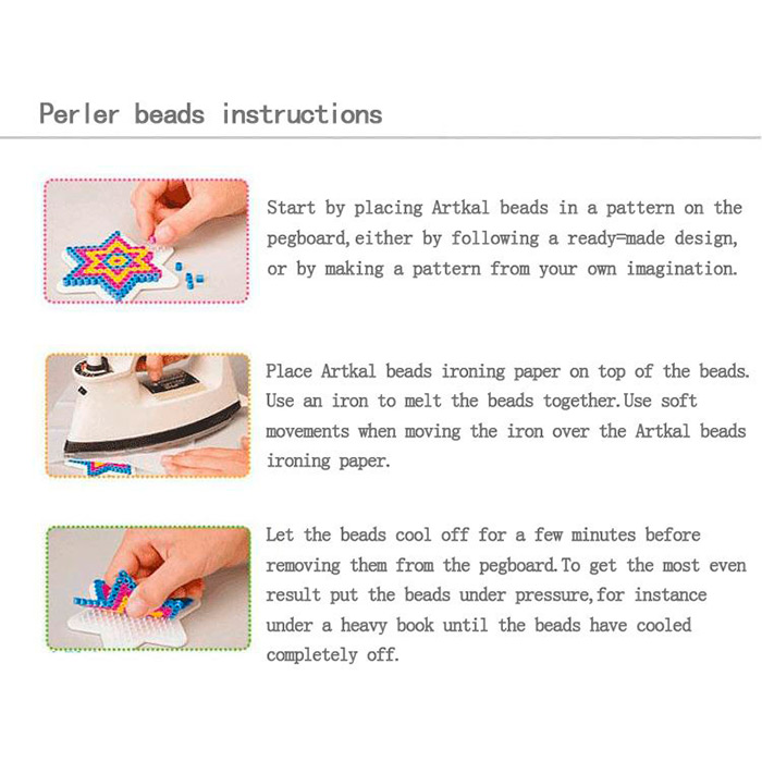 CreativeBeads, perlice za peglanje za kreativnost - Image 6
