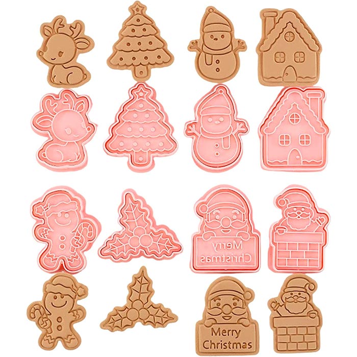 CutCookies, kalupi za božićne kekse (8 kalupa za kekse) - Image 5