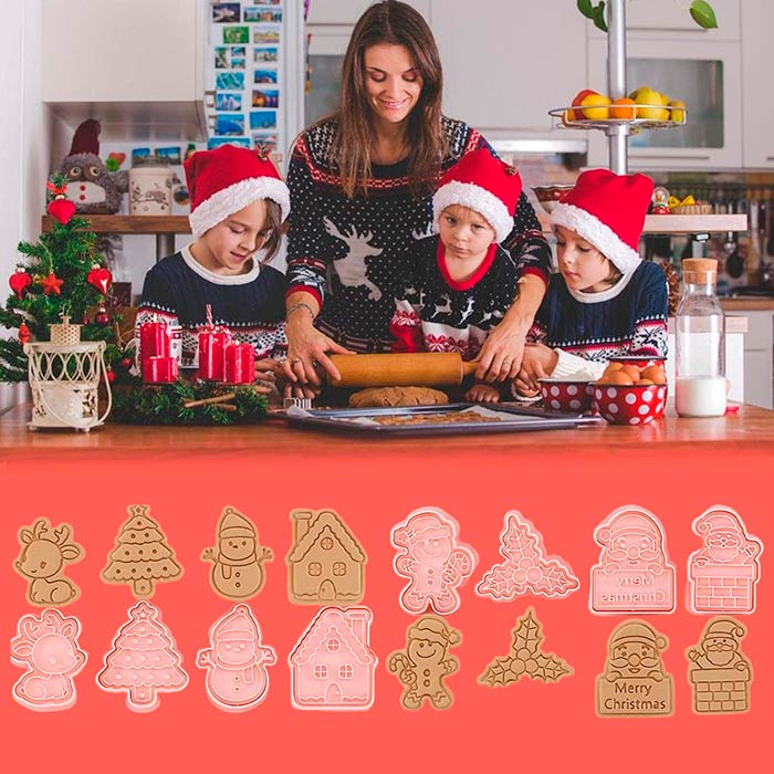 CutCookies, kalupi za božićne kekse (8 kalupa za kekse) - Image 7