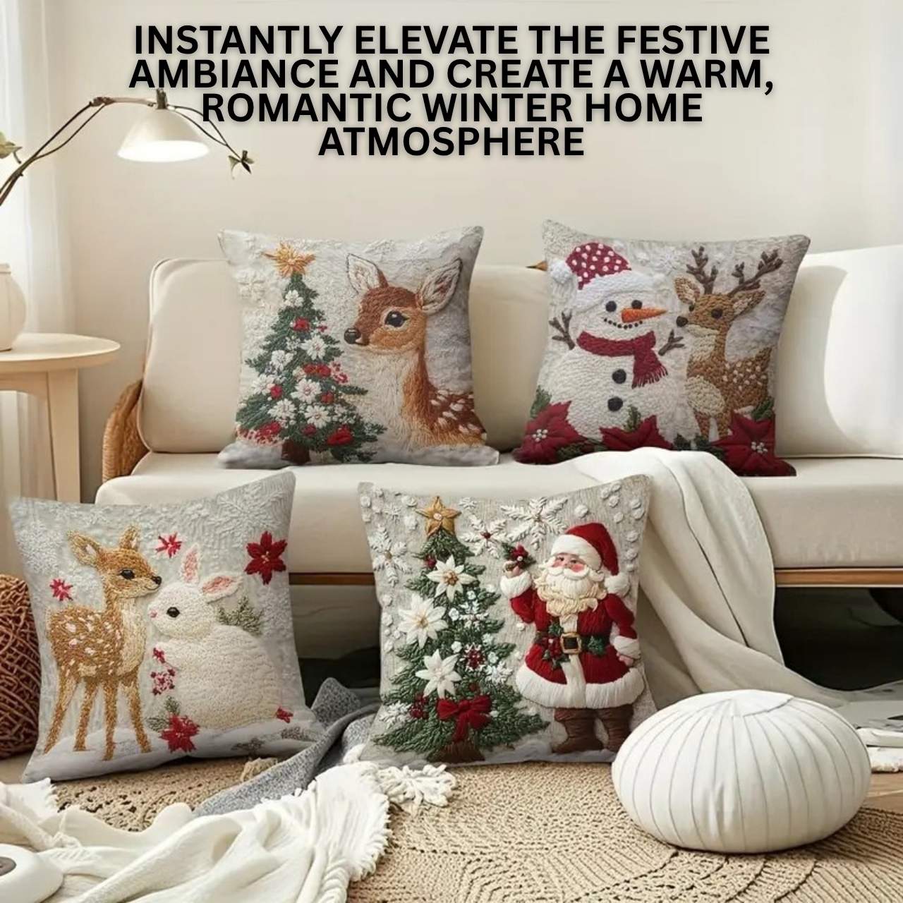 CutePillows, božićne jastučnice (4 komada) - Image 3