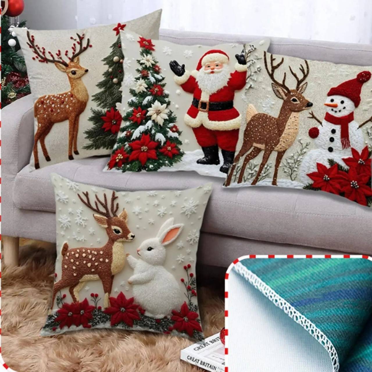 CutePillows, božićne jastučnice (4 komada) - Image 8