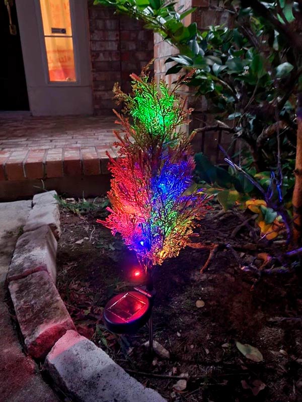 Cypress, solarna lampa u obliku čempresa - Image 10