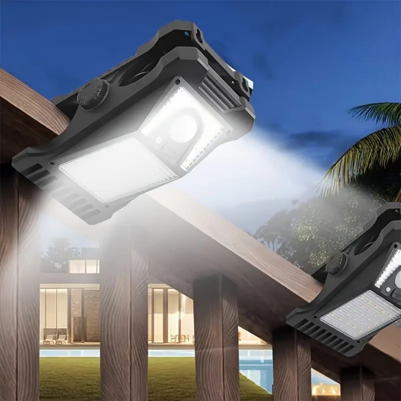 DeckClip, solarno vrtno svjetlo s klipom i senzorom pokreta - Image 2