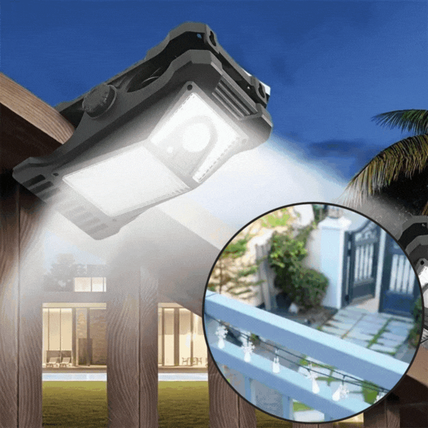 DeckClip, solarno vrtno svjetlo s klipom i senzorom pokreta - Image 10