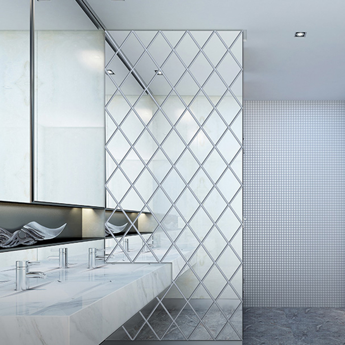 DiamondMirror – zrcalne naljepnice u obliku dijamanta, 32 kom. - Image 5