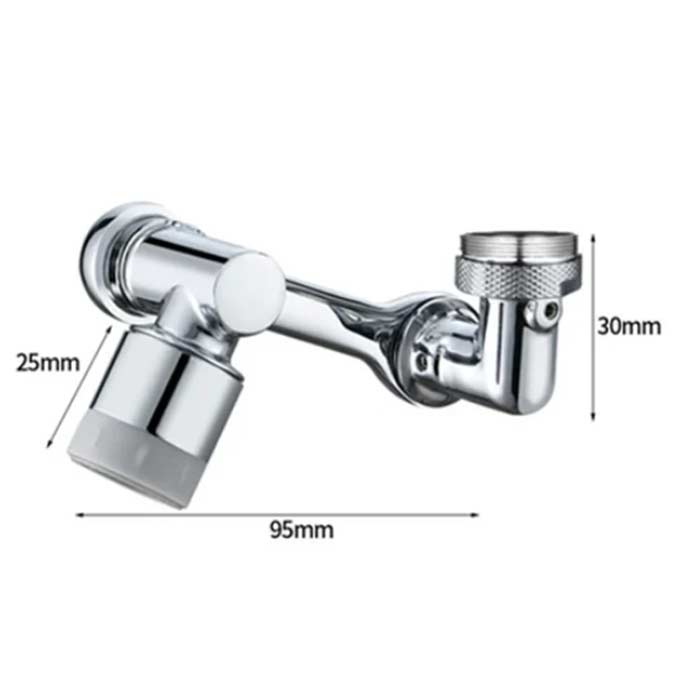 DualFaucet, nastavak za slavinu koji se može rotirati za 1080° i ima 2 načina ispuštanja vode - Image 2