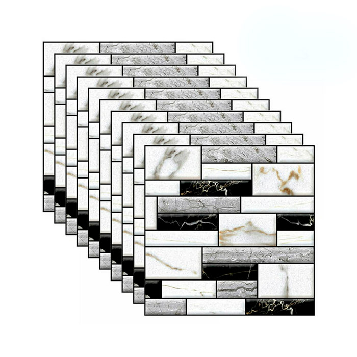 StickMarble, 3D zidne tapete s izgledom mramora (10 kom)