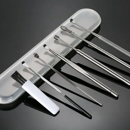 EarCleaningKit, 7-dijelni set s dodacima za sigurno čišćenje ušiju - Image 1