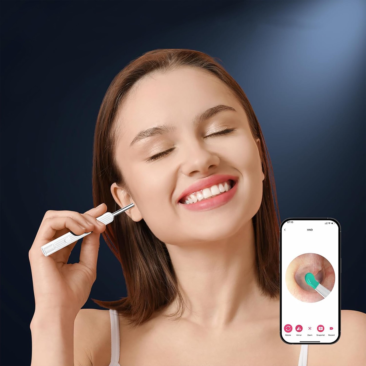 EarStick, pomoćno sredstvo za čišćenje ušnog voska s kamerom - Image 3