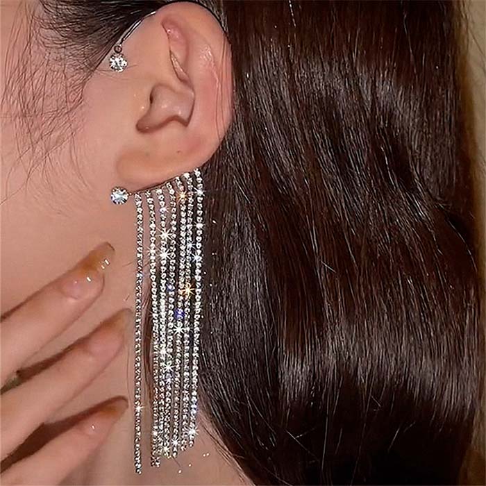 EarringCrystals, viseće naušnice s kristalima (1 kom) - Image 8