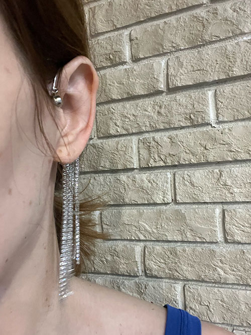 EarringCrystals, viseće naušnice s kristalima (1 kom) - Image 10