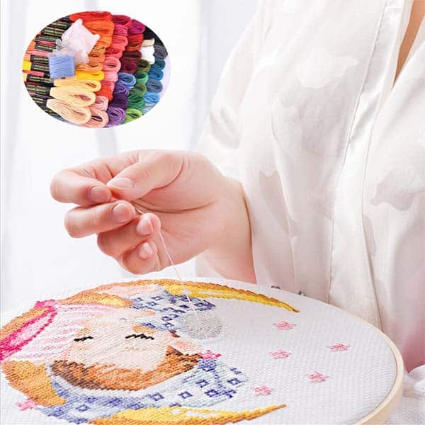 EmbroideryKit, 136 dijelni set konaca i ostalih najčešćih dodataka za vezenje - Image 10