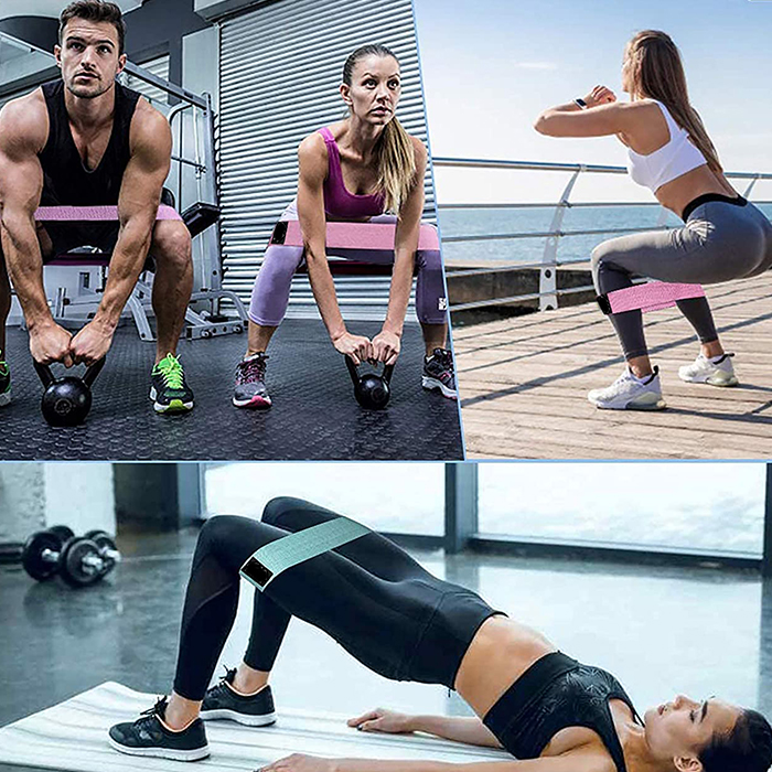 ExerciseBands, 3-dijelni set elastičnih vježbenih traka - Image 3