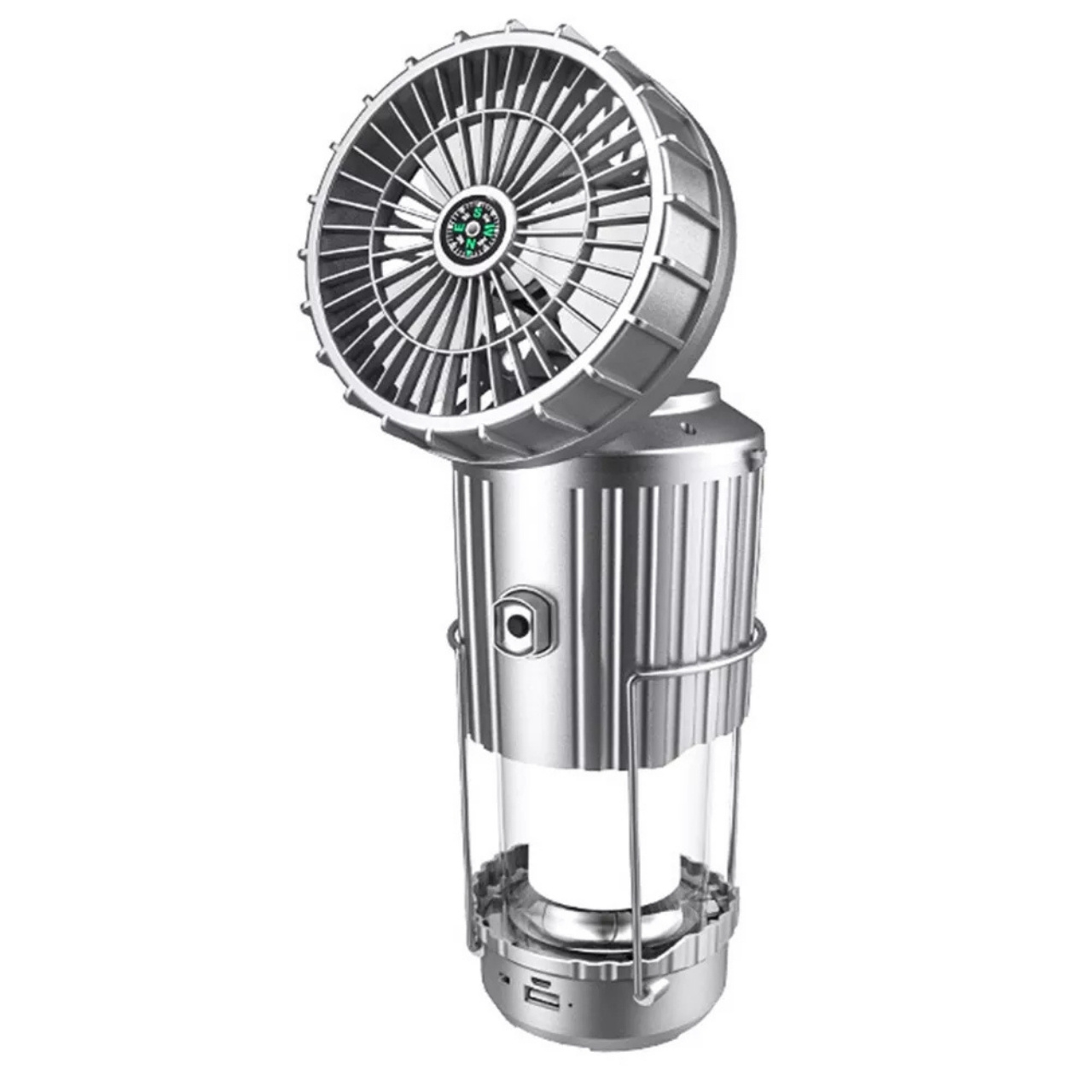 Fan, višenamjenski 5 u 1 solarni LED svjetiljka s ventilatorom - Image 2